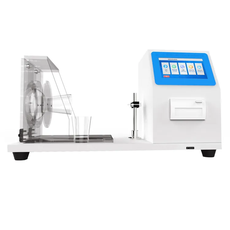 What is the difference between a mask synthetic blood penetration tester and a protective clothing blood penetration tester?