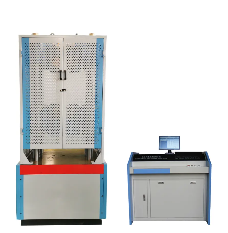 Machine d'essai hydraulique universelle contrôlée par micro - ordinateur de 2 000 kn