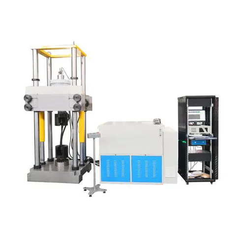 Máquina de ensaio de servo-dinâmica electrohidráulica e de fadiga estática