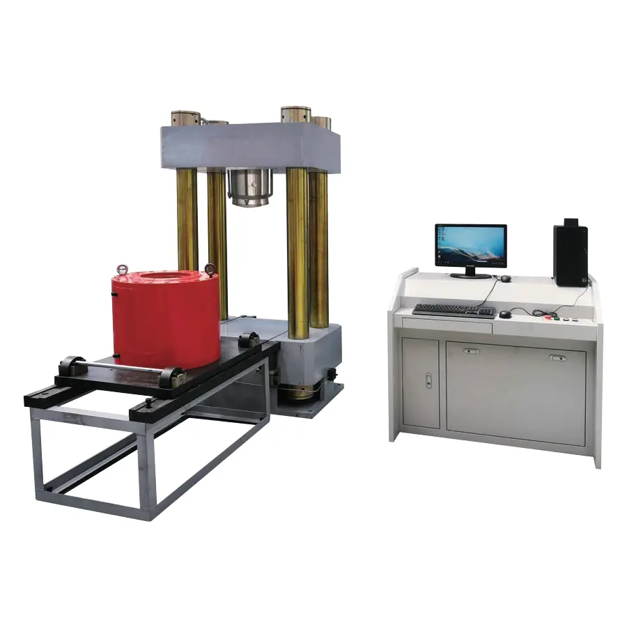 Reaction frame testing machine