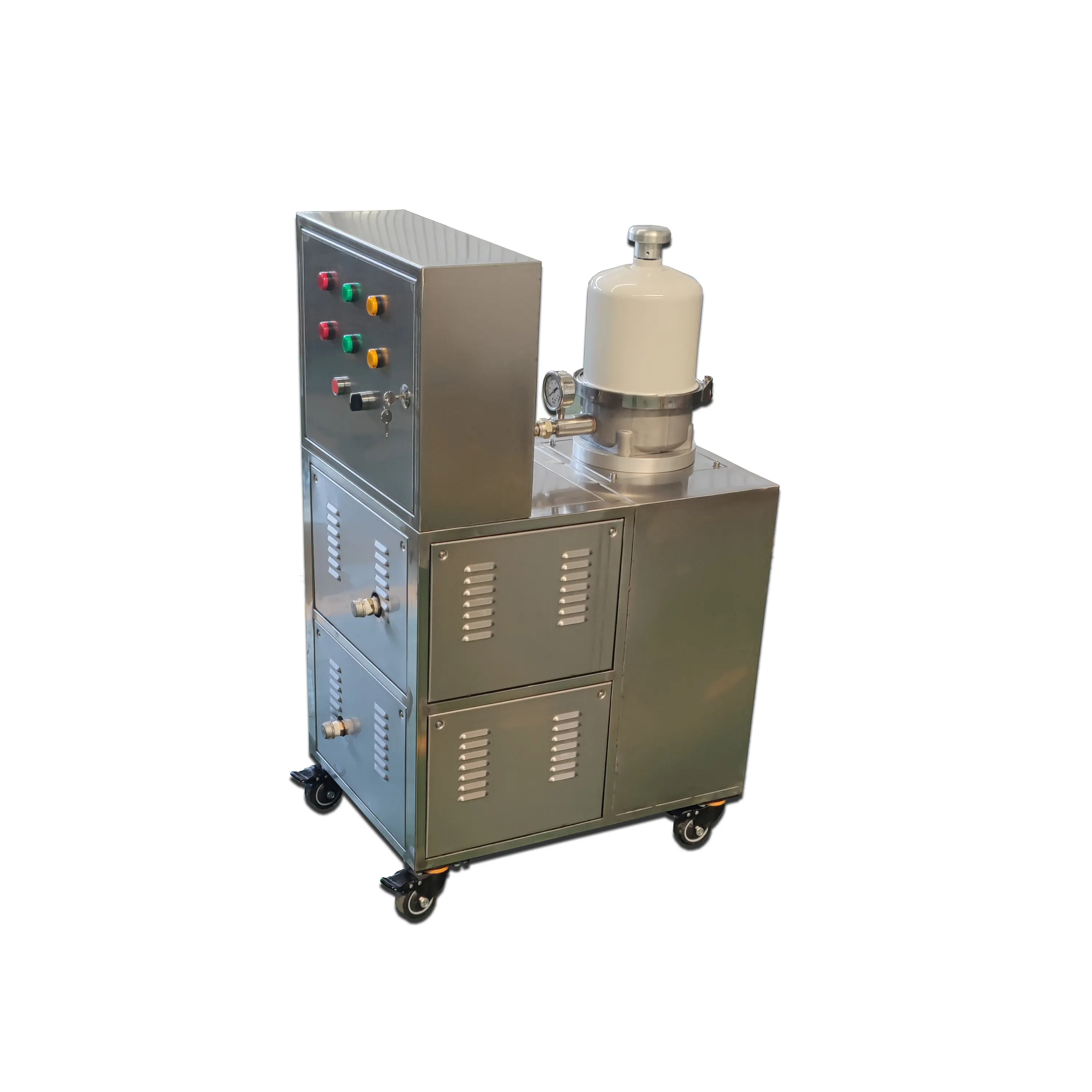 Oil filtration machine for the gear oil