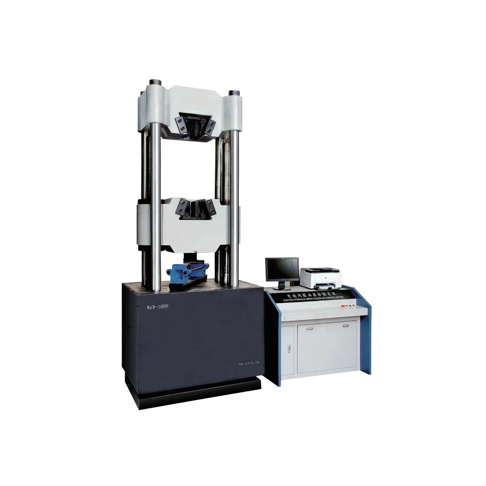 Computer Controlled Electro-Hydraulic Servo Universal Testing